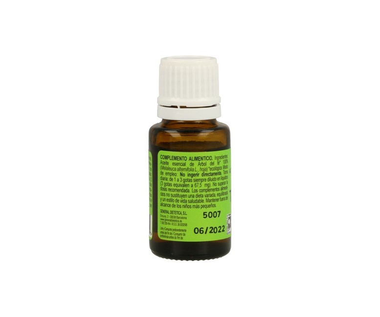 Aceite Esencial Árbol del Té Eco 15 ml Integralia