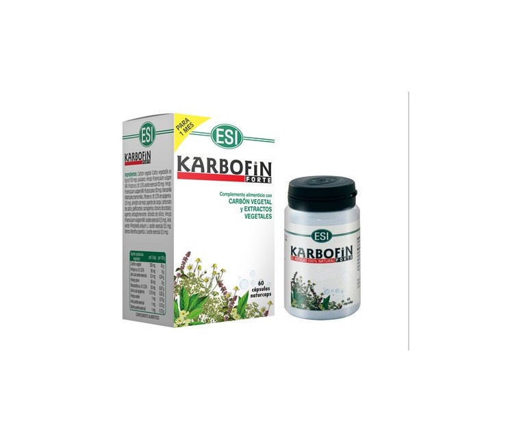 Karbofin forte 60 cápsulas ESI