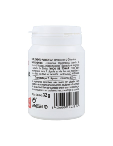 L-Glutamina 50 cápsulas Integralia