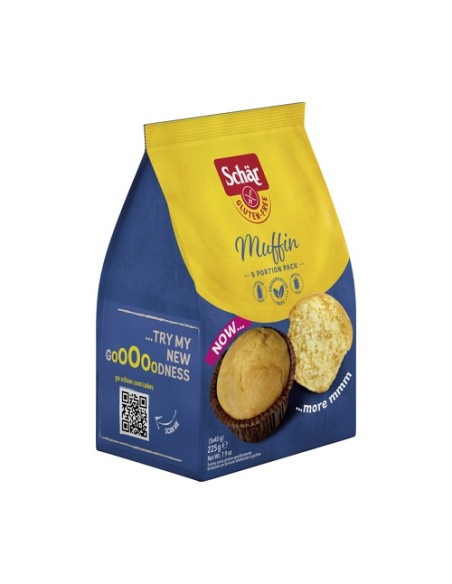 Muffins sin gluten 5 unidades de 45g Schär