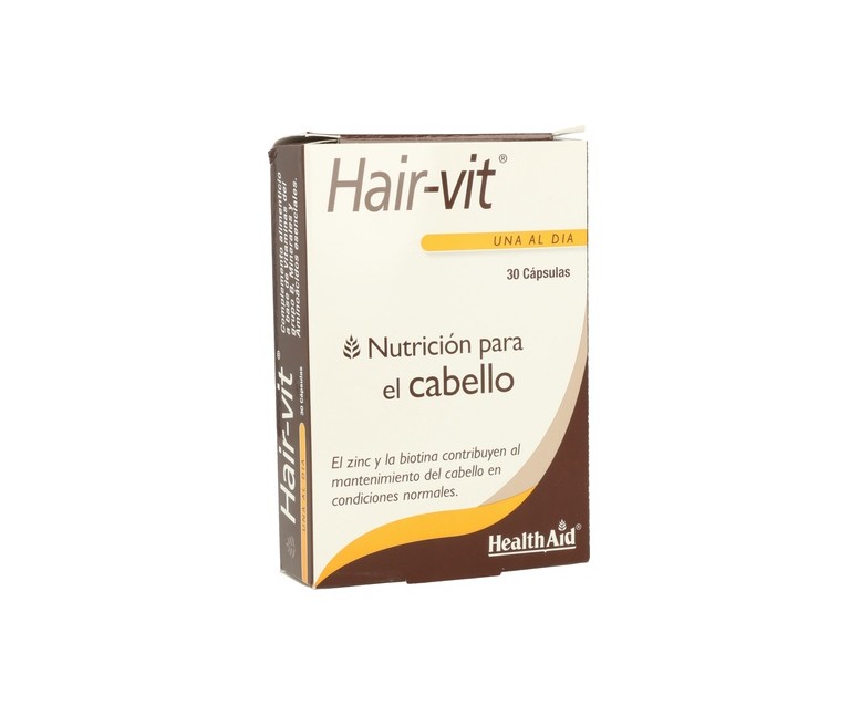 Hair Vit 30 cápsulas Health Aid