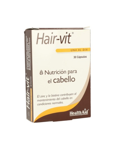 Hair Vit 30 cápsulas Health Aid