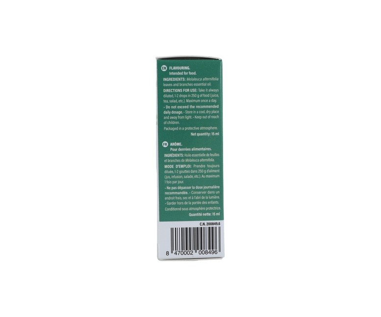 Aceite esencial alimentario de arbol de te 15 ml MARNYS®