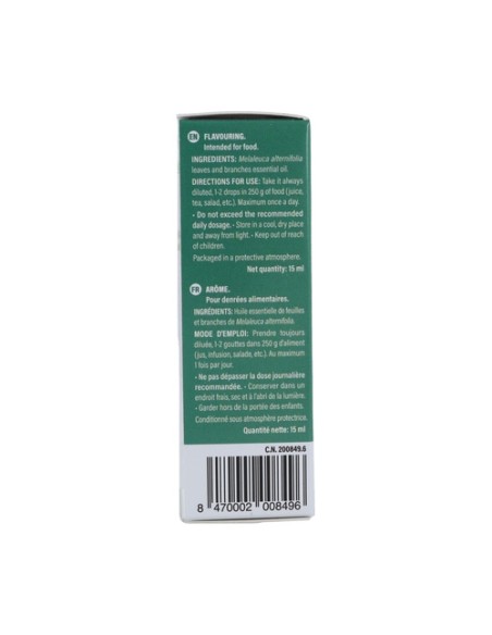 Aceite esencial alimentario de arbol de te 15 ml MARNYS®