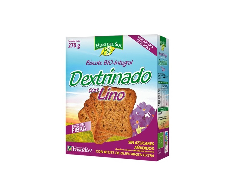 Pan Dextrinado Lino 270 g Hijas del Sol