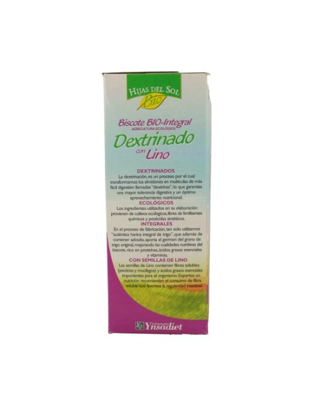 Pan Dextrinado Lino 270 g Hijas del Sol