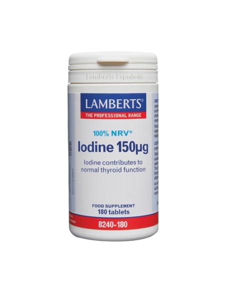 Iodine yodo 180 tabletas Lamberts