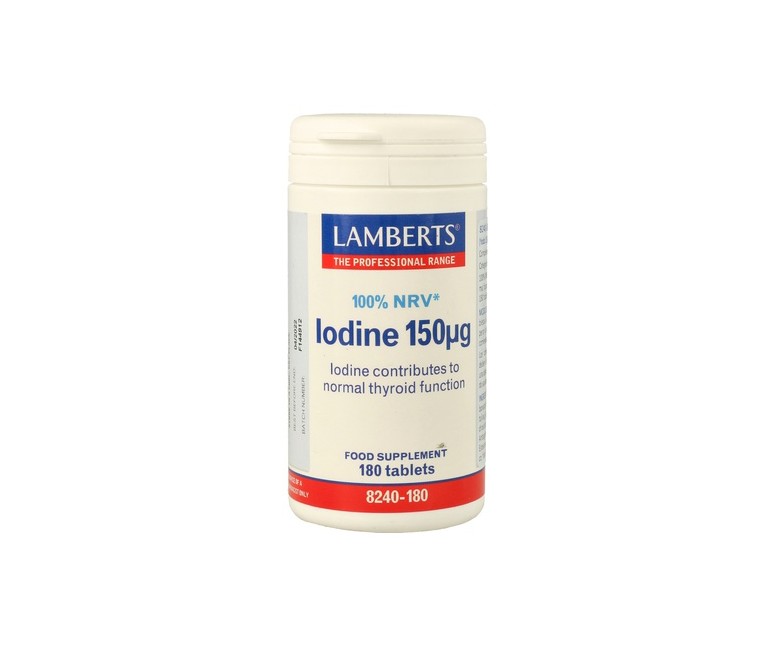 Iodine yodo 180 tabletas Lamberts