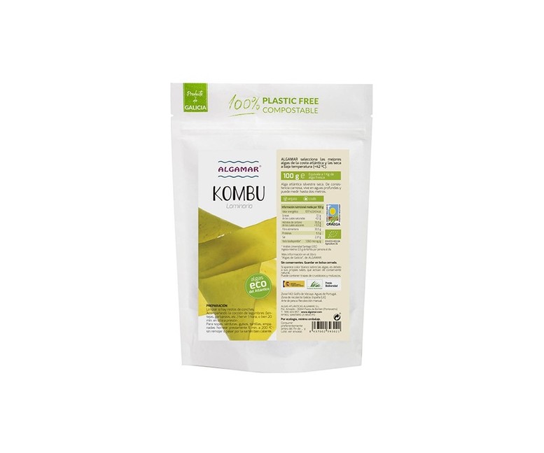 Algas Kombu 100 g Algamar