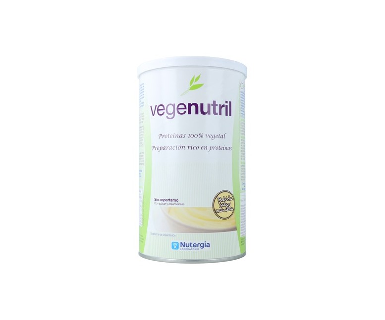 Vegenutril proteína vegetal vainilla 350 g de polvo (Vainilla) Nutergia