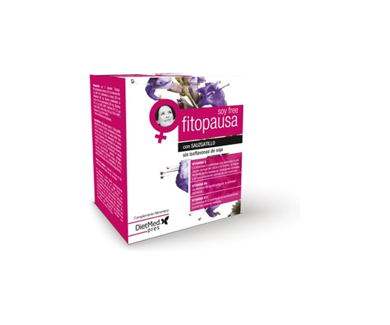 Fitopausa Soy Free 60 cápsulas Dietmed