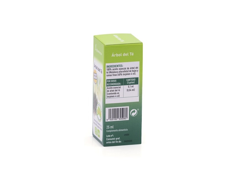 Aceite de Árbol del Té 25 ml Plameca