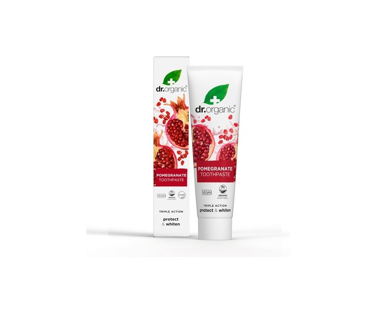 Pasta de dientes Orgánica de Granada 100 ml Dr. Organic