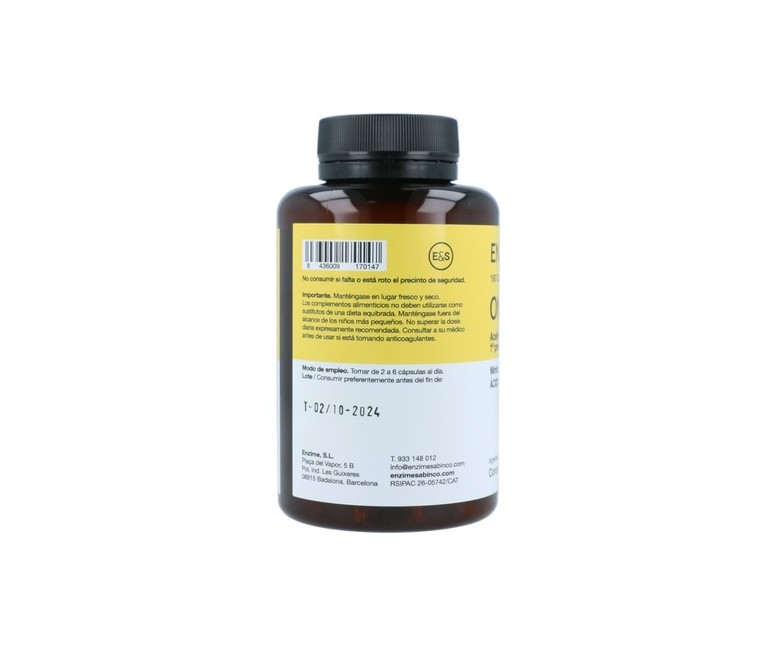 Onazime Aceite Onagra 180 cápsulas de 705mg Enzime sabinco