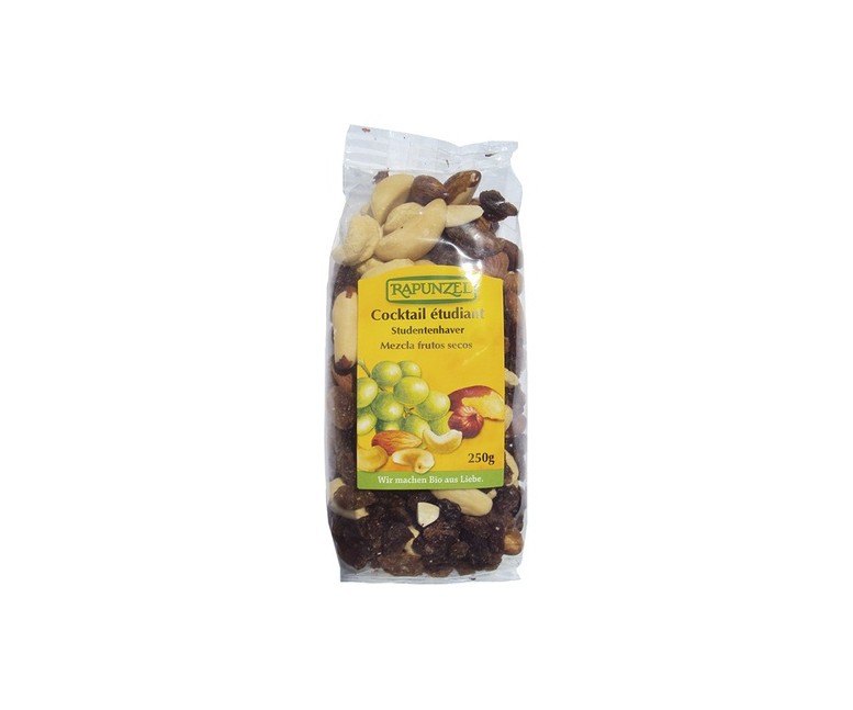 Mezcla de frutos secos Bio 250 g Rapunzel