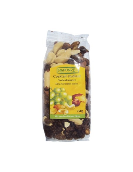 Mezcla de frutos secos Bio 250 g Rapunzel