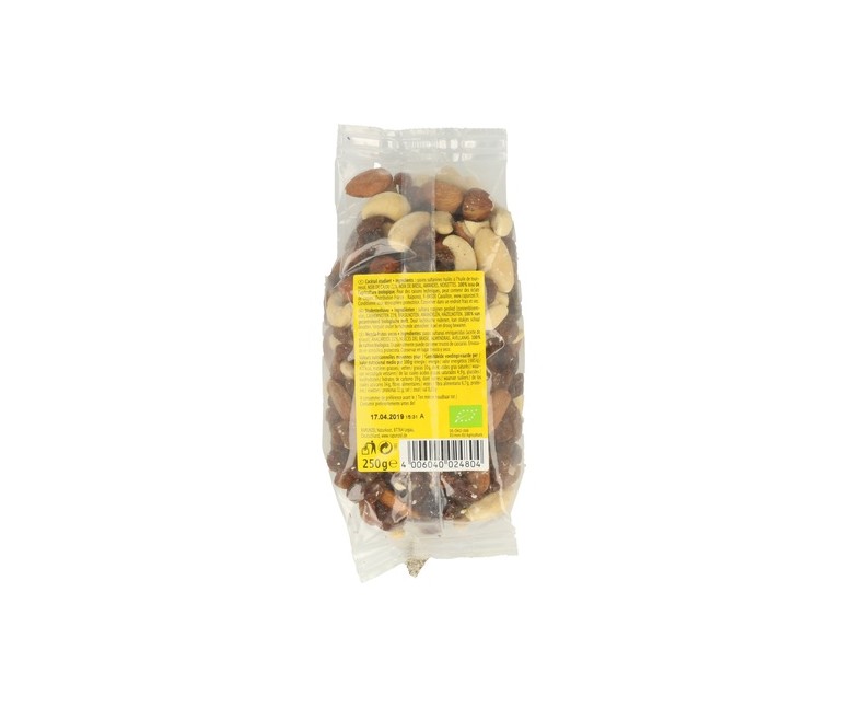 Mezcla de frutos secos Bio 250 g Rapunzel