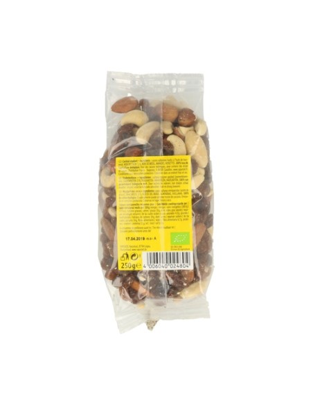 Mezcla de frutos secos Bio 250 g Rapunzel