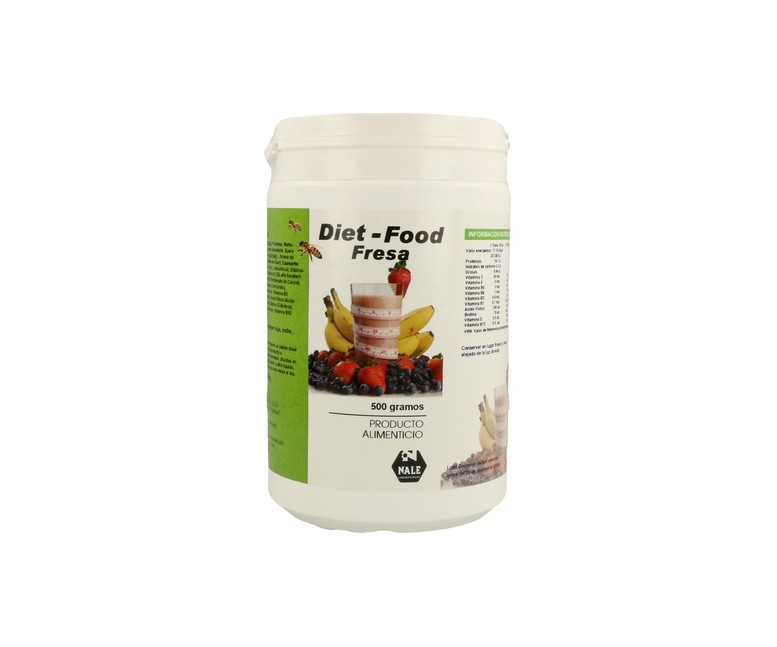Diet Food Batido (Sabor Fresa) 500 g (Fresa) Nale