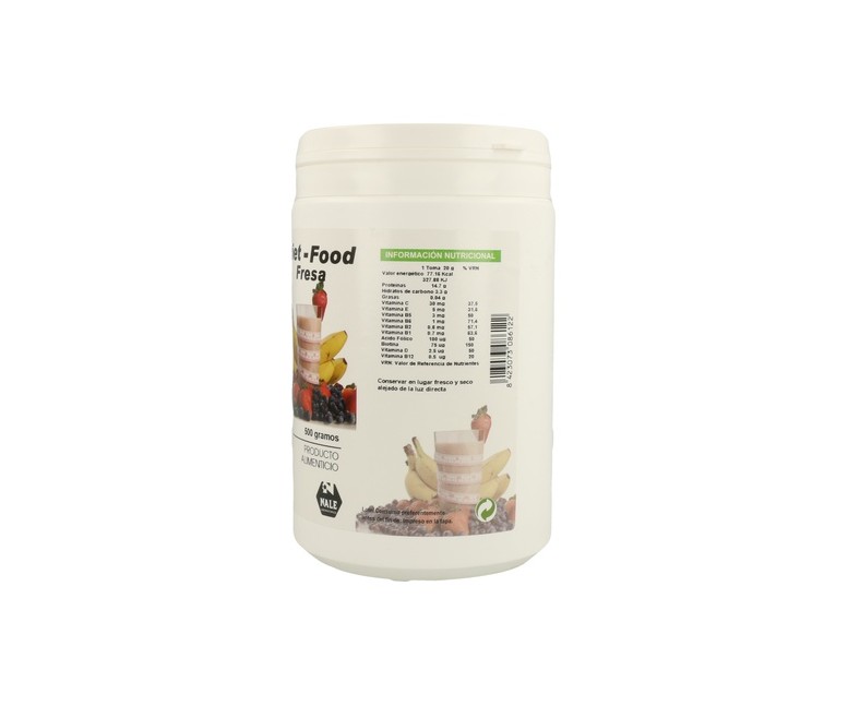 Diet Food Batido (Sabor Fresa) 500 g (Fresa) Nale