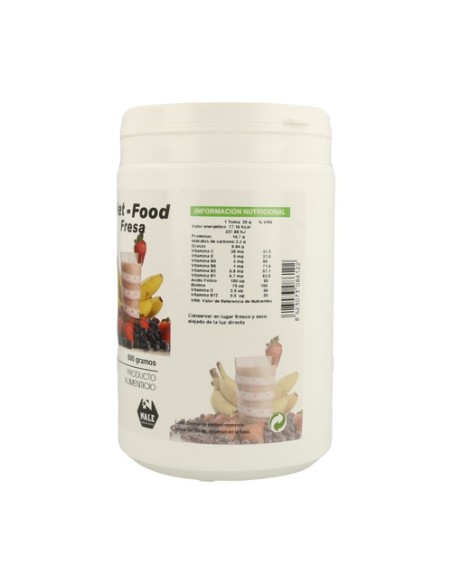 Diet Food Batido (Sabor Fresa) 500 g (Fresa) Nale