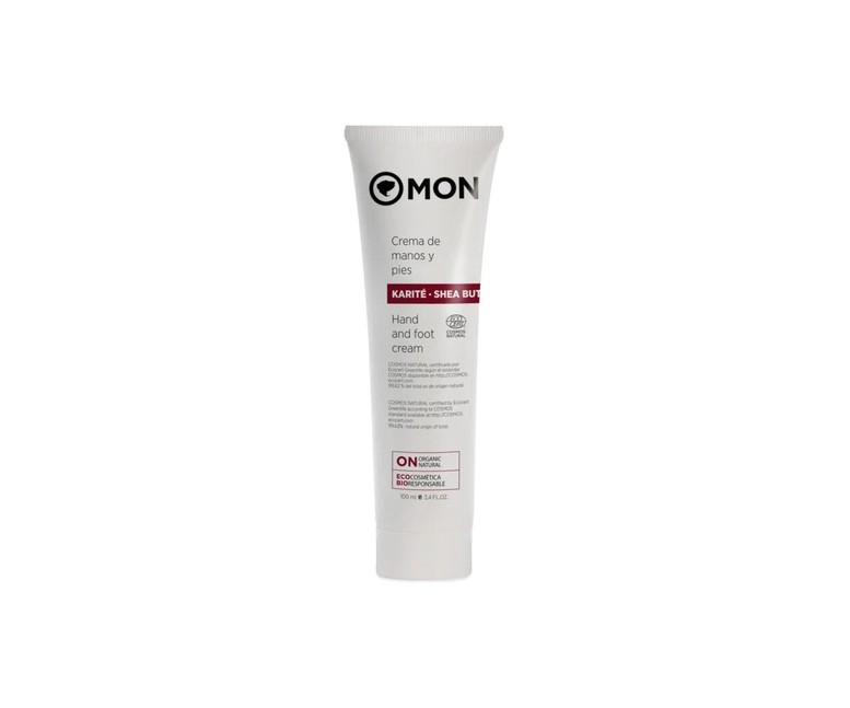 Crema de manos y pies con karité y limón bio 100 ml de crema Mon Deconatur