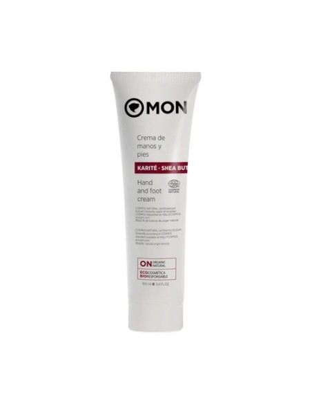 Crema de manos y pies con karité y limón bio 100 ml de crema Mon Deconatur