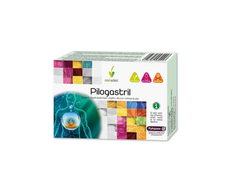 Pilogastril 30 comprimidos masticables Nova Diet