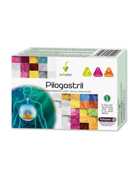 Pilogastril 30 comprimidos masticables Nova Diet