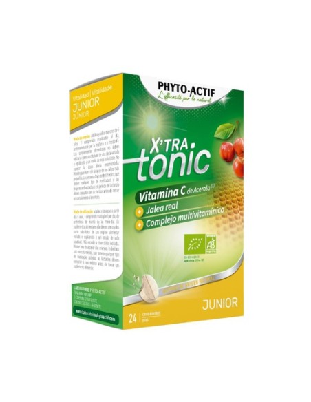 X'tra Tonic Junior 24 comprimidos masticables Phyto actif
