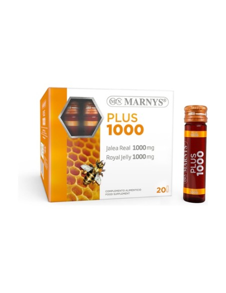 Plus 1000 Jalea Real 20 viales de 1000mg MARNYS®