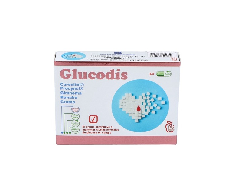 Glucodis mantenimiento de la glucosa 15 cápsulas vegetales Dis