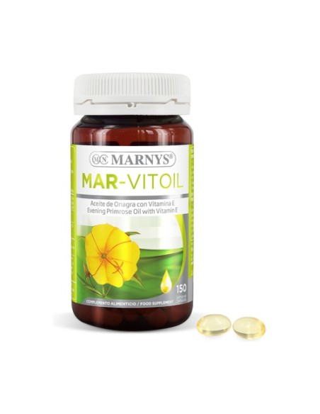 Mar-Vitoil Aceite de onagra con vitamina E 150 perlas MARNYS®