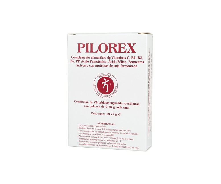 Pilorex 24 comprimidos Bromatech