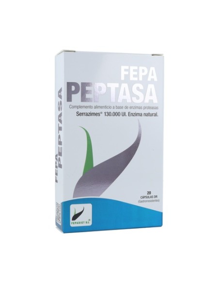 Fepa-peptasa 20 cápsulas Fepa