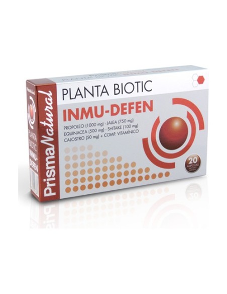 Plantabiotic Inmu-Defen 20 ampollas Prisma Natural