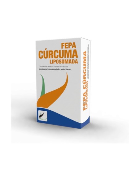Fepa-curcuma liposomada 20 cápsulas de 324mg Fepa