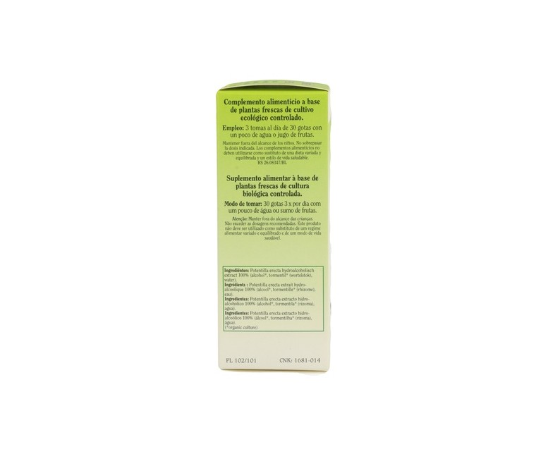Potentilla Erecta (Tormentilla) 50 ml Biover