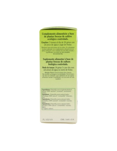 Potentilla Erecta (Tormentilla) 50 ml Biover