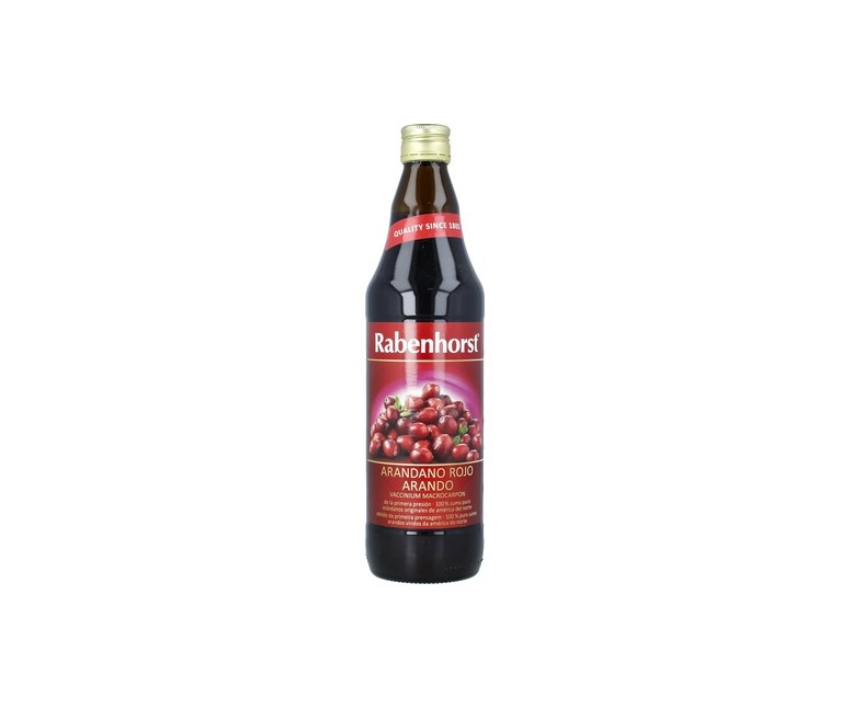 Pack Zumo Arándano Rojo Americano 6 unidades de 750 ml Rabenhorst