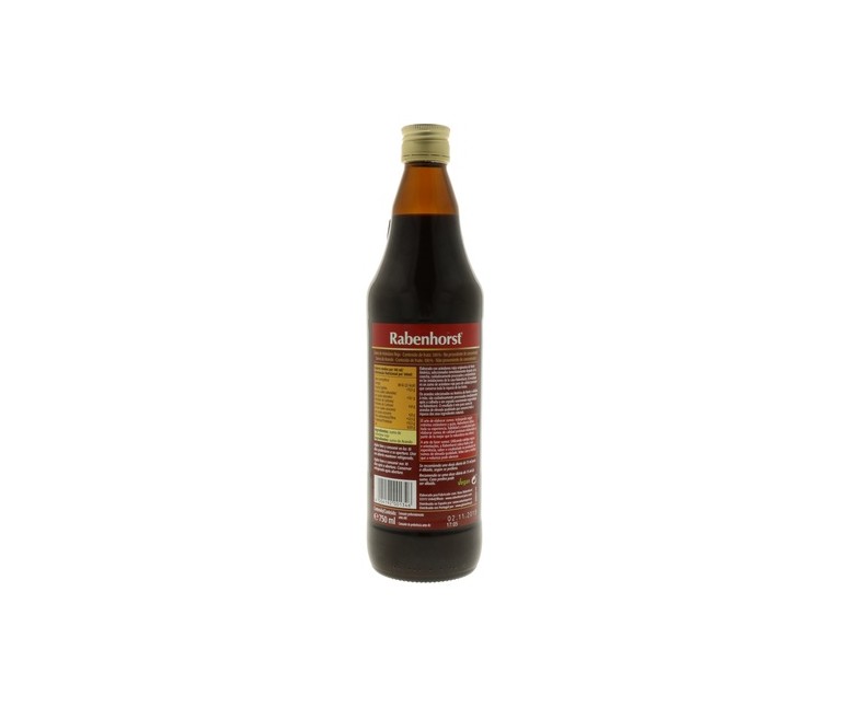 Pack Zumo Arándano Rojo Americano 6 unidades de 750 ml Rabenhorst