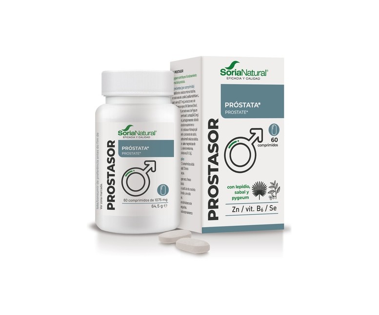 Prostasor próstata 60 comprimidos de 1055mg Soria Natural