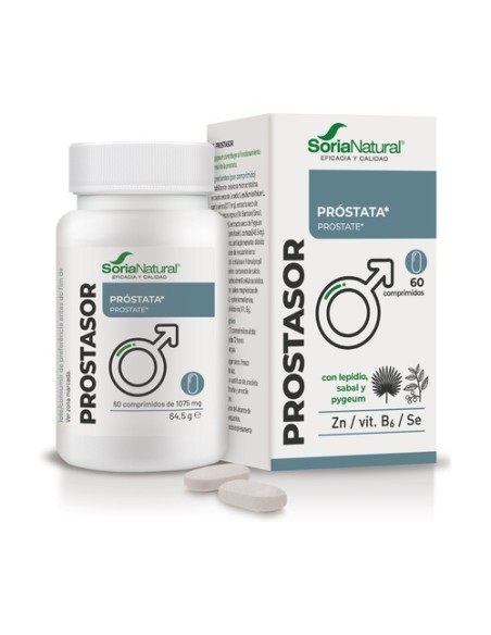 Prostasor próstata 60 comprimidos de 1055mg Soria Natural