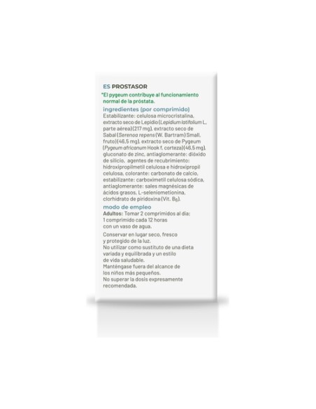 Prostasor próstata 60 comprimidos de 1055mg Soria Natural