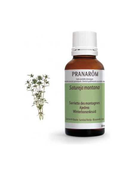 Aceite Esencial de Ajedrea 30 ml de aceite esencial Pranarom