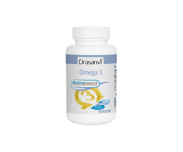 Omega 3 nutrabasics 100 perlas Drasanvi