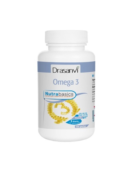 Omega 3 nutrabasics 100 perlas Drasanvi