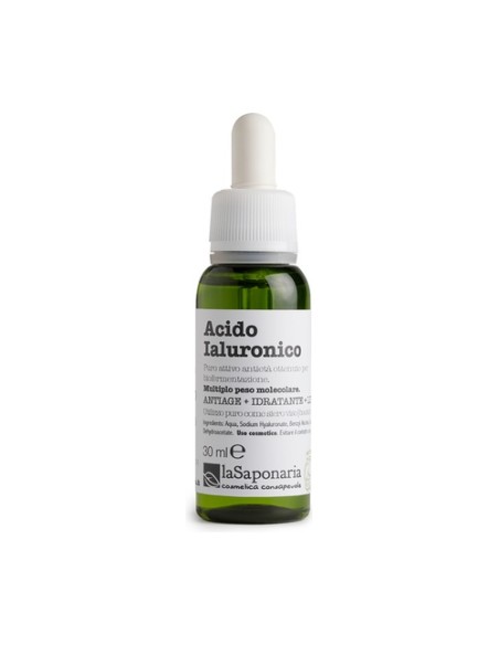 Ácido hialurónico - peso molecular múltiple (30 ml) 30 ml La Saponaria