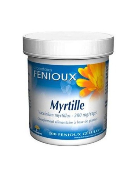 Arándano (Mirtilio) 200 cápsulas de 280mg Fenioux