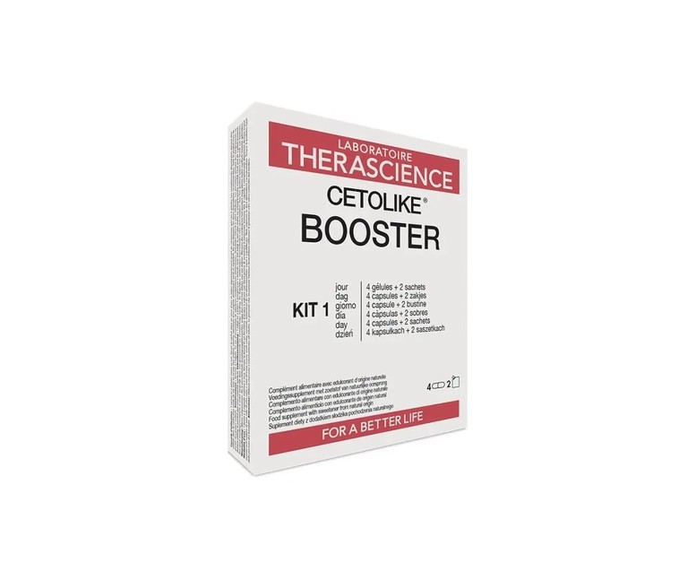 Cetolike Booster 2 sobres + 4 cápsulas Therascience